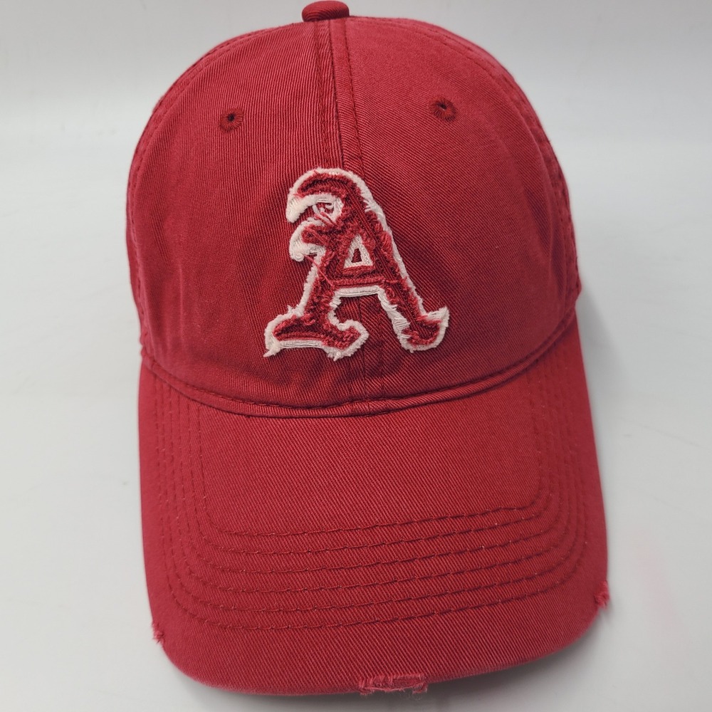 Arkansas Razorbacks Hat Strapback Tailgate'n Gear Red NCAA Distressed Casual Men